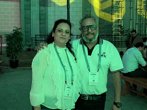 Adhir Varma and Sumeera Virmani at Zoholics 2026