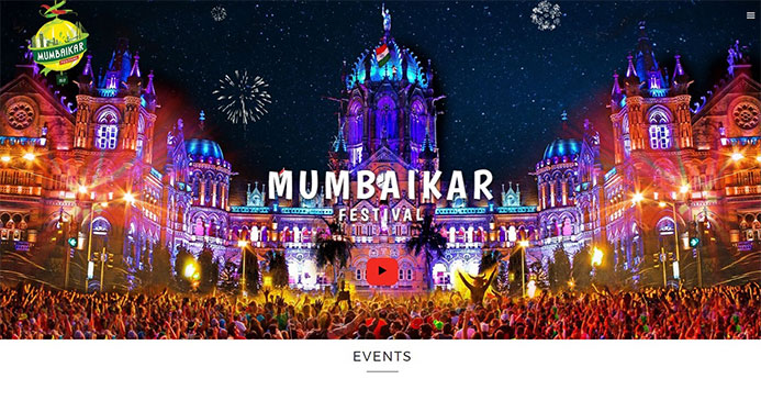 Mumbaikar Festival website image